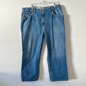 Gap Men’s Standard Fit Blue Jeans Tag Size 40x30 Actual 40x27